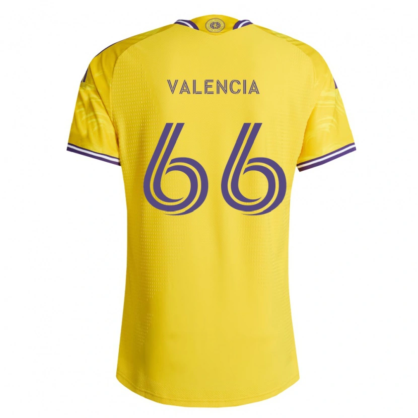 Danxen Damen Yeiler Valencia #66 Gelb Violett Auswärtstrikot Trikot 2026/27 T-Shirt Österreich