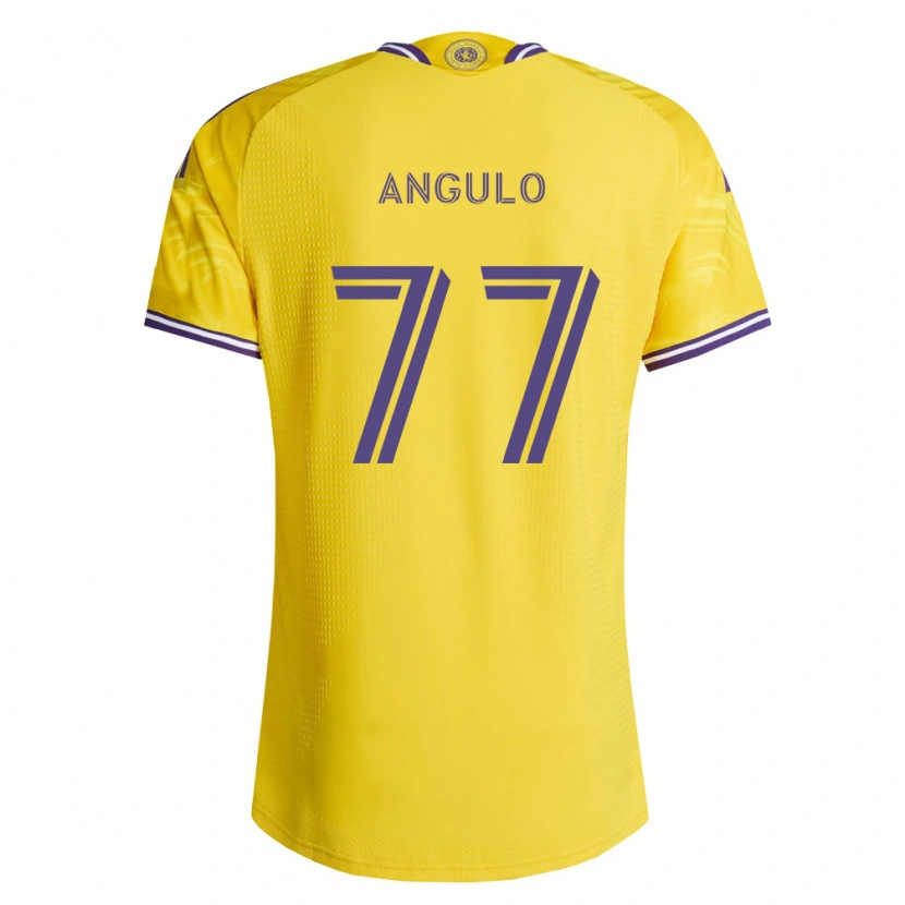 Danxen Damen Iván Angulo #77 Gelb Violett Auswärtstrikot Trikot 2026/27 T-Shirt Österreich