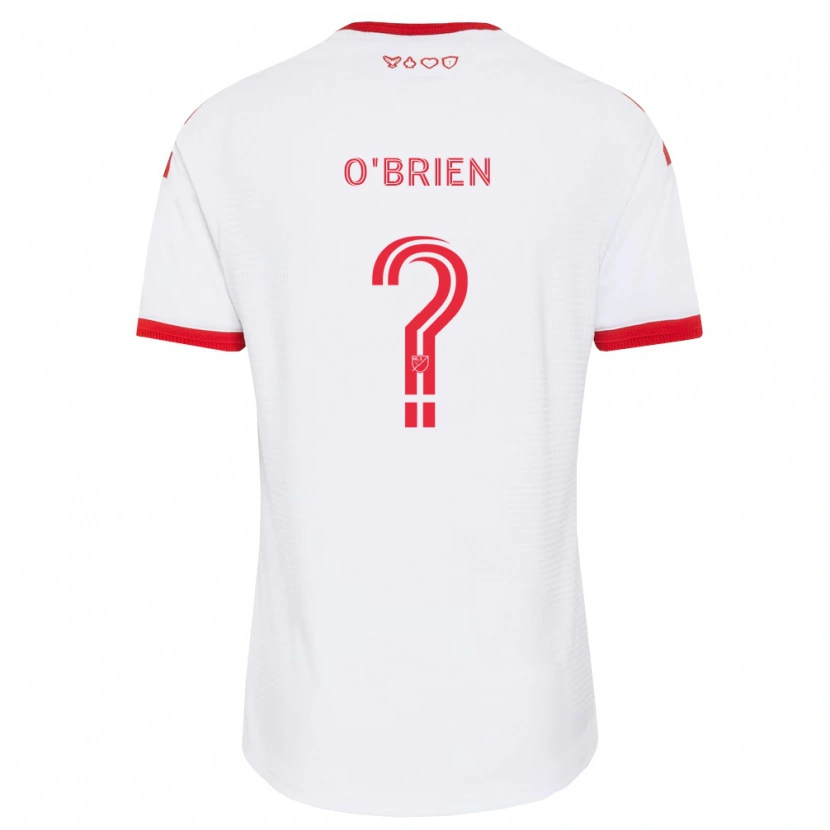 Danxen Damen Alexander O'brien #0 Weiß Rot Schwarz Auswärtstrikot Trikot 2026/27 T-Shirt Österreich