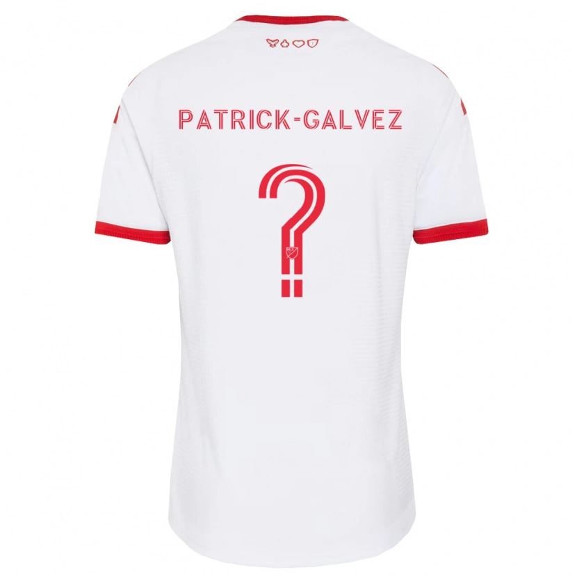 Danxen Damen Pablo Patrick-Galvez #0 Weiß Rot Schwarz Auswärtstrikot Trikot 2026/27 T-Shirt Österreich