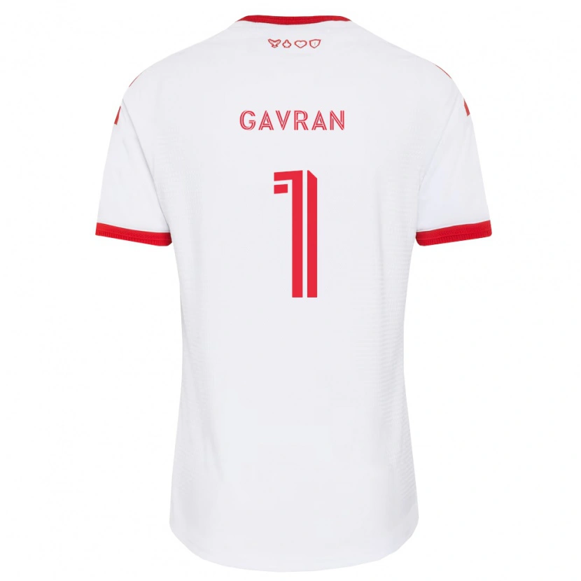 Danxen Damen Luka Gavran #1 Weiß Rot Schwarz Auswärtstrikot Trikot 2026/27 T-Shirt Österreich