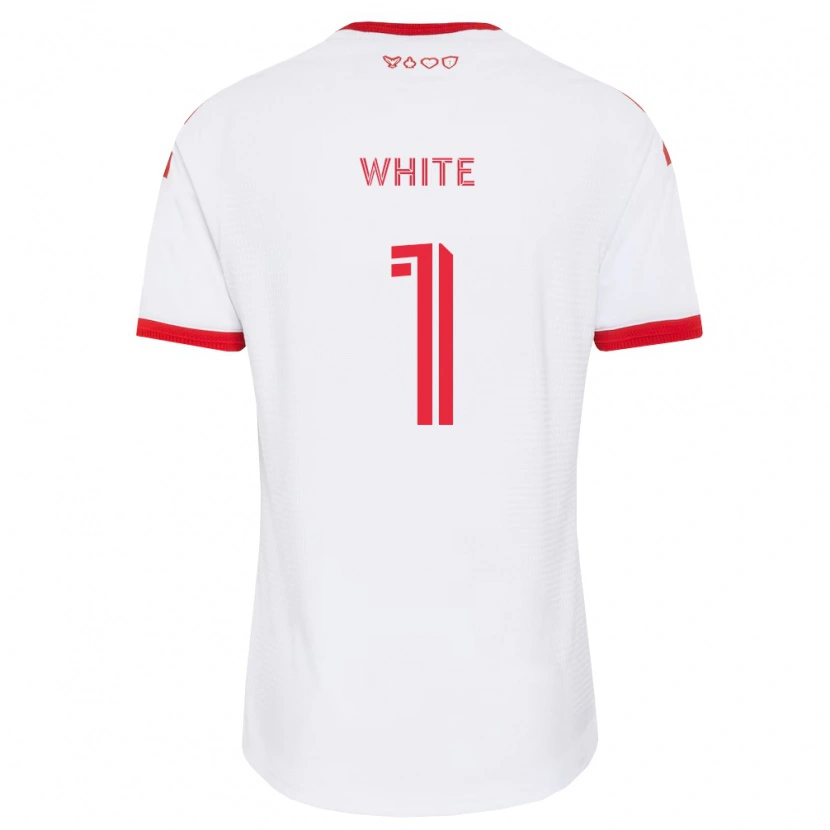 Danxen Damen O'mario White #1 Weiß Rot Schwarz Auswärtstrikot Trikot 2026/27 T-Shirt Österreich