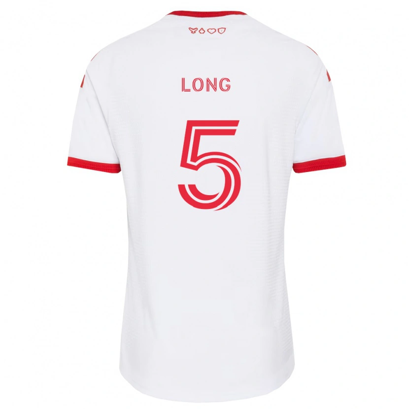 Danxen Damen Kevin Long #5 Weiß Rot Schwarz Auswärtstrikot Trikot 2026/27 T-Shirt Österreich