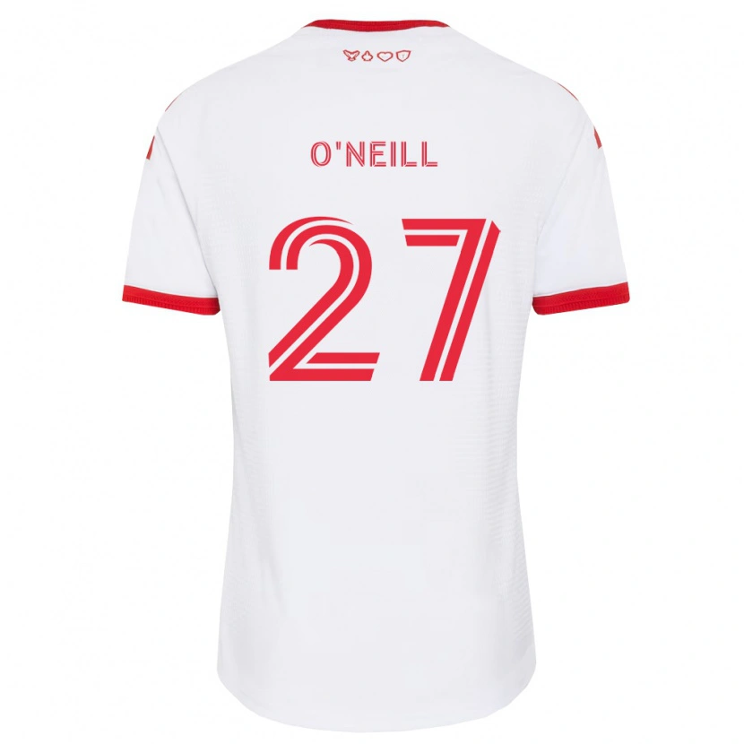 Danxen Damen Shane O'neill #27 Weiß Rot Schwarz Auswärtstrikot Trikot 2026/27 T-Shirt Österreich