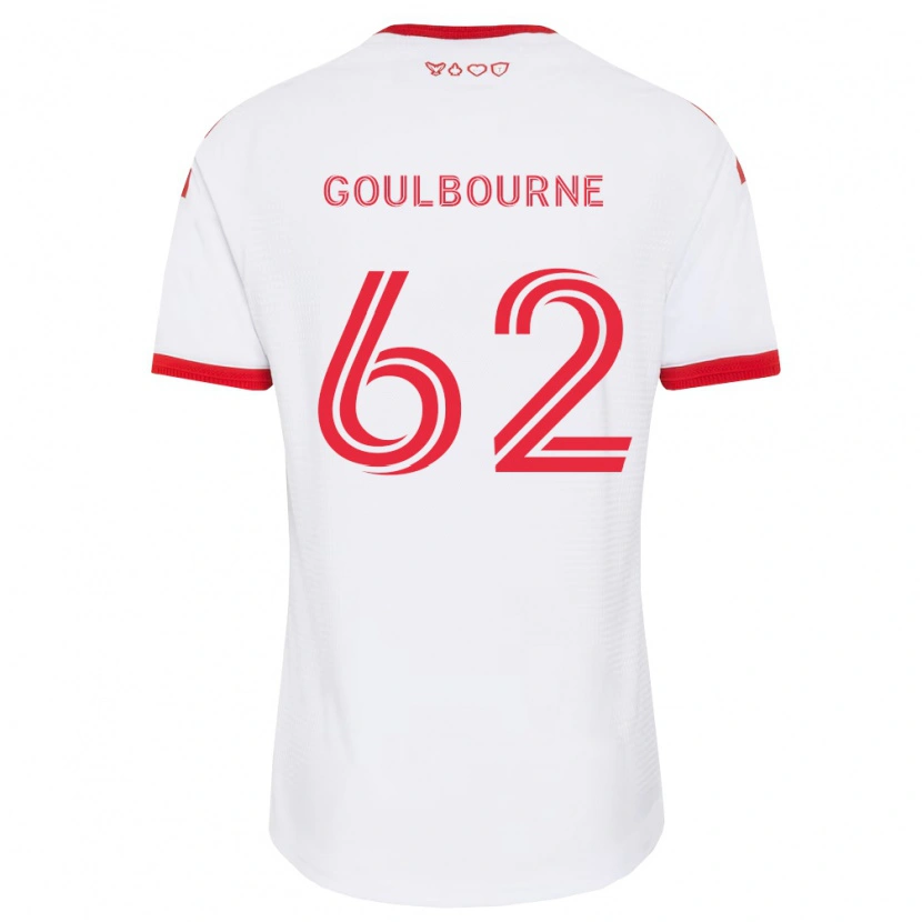 Danxen Damen Rohan Goulbourne #62 Weiß Rot Schwarz Auswärtstrikot Trikot 2026/27 T-Shirt Österreich