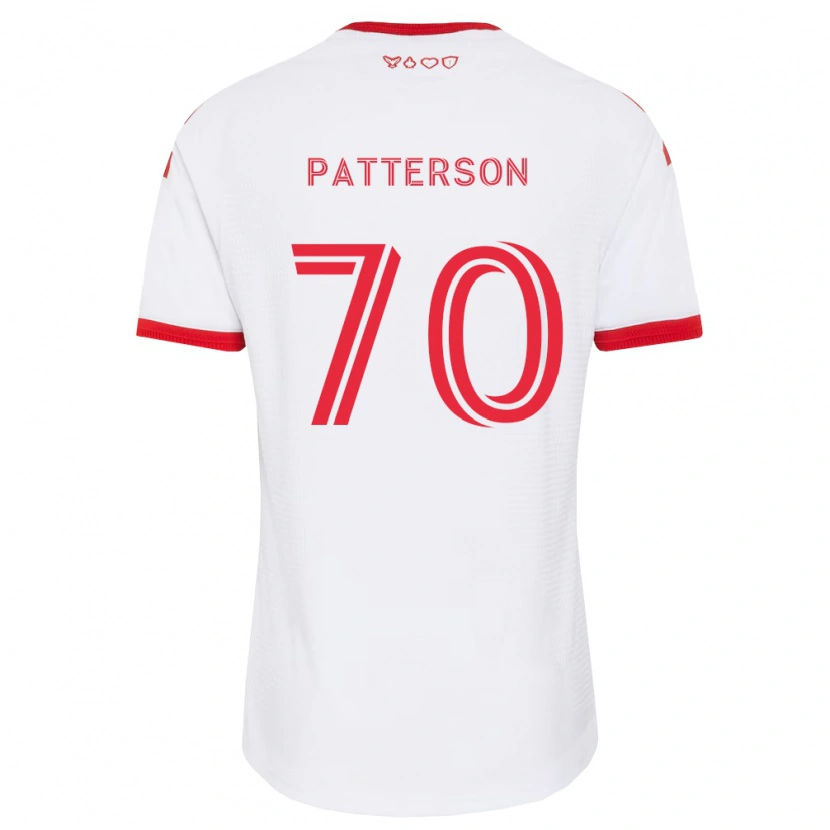 Danxen Damen Harrison Patterson #70 Weiß Rot Schwarz Auswärtstrikot Trikot 2026/27 T-Shirt Österreich