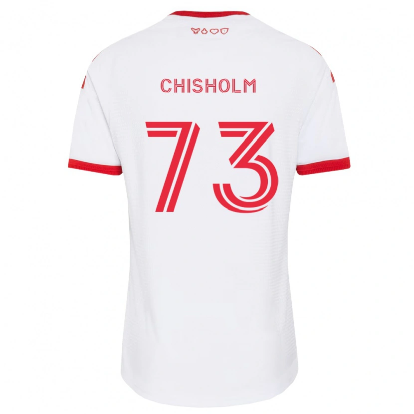 Danxen Damen Micah Chisholm #73 Weiß Rot Schwarz Auswärtstrikot Trikot 2026/27 T-Shirt Österreich
