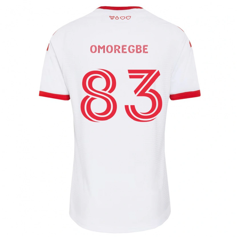 Danxen Damen Edwin Omoregbe #83 Weiß Rot Schwarz Auswärtstrikot Trikot 2026/27 T-Shirt Österreich