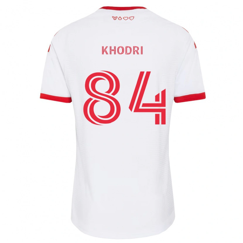 Danxen Damen Elias Khodri #84 Weiß Rot Schwarz Auswärtstrikot Trikot 2026/27 T-Shirt Österreich