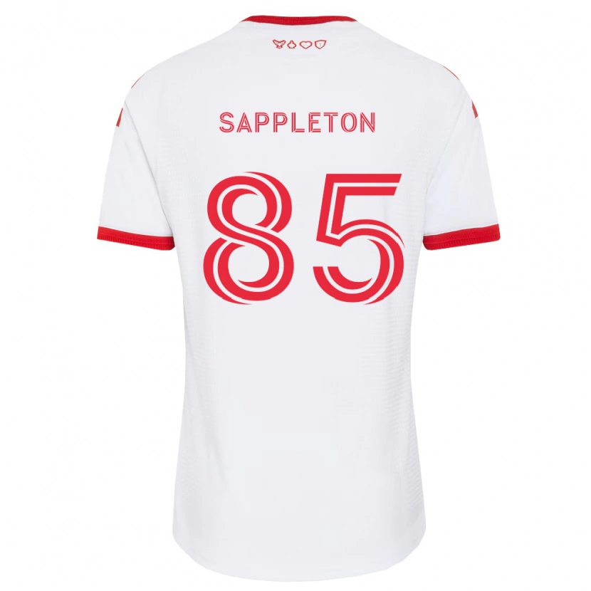 Danxen Damen Spencer Sappleton #85 Weiß Rot Schwarz Auswärtstrikot Trikot 2026/27 T-Shirt Österreich