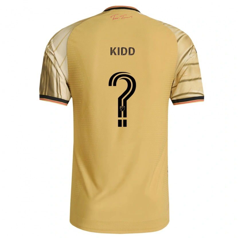 Danxen Damen Matteo Kidd #0 Braun Gelb Schwarz Auswärtstrikot Trikot 2026/27 T-Shirt Österreich