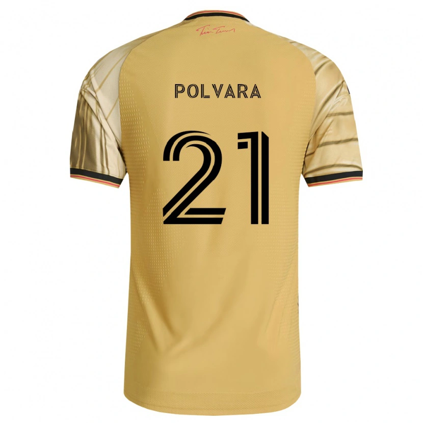 Danxen Damen Dante Polvara #21 Braun Gelb Schwarz Auswärtstrikot Trikot 2026/27 T-Shirt Österreich