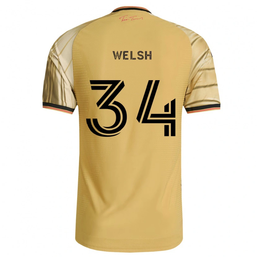 Danxen Damen Colin Welsh #34 Braun Gelb Schwarz Auswärtstrikot Trikot 2026/27 T-Shirt Österreich