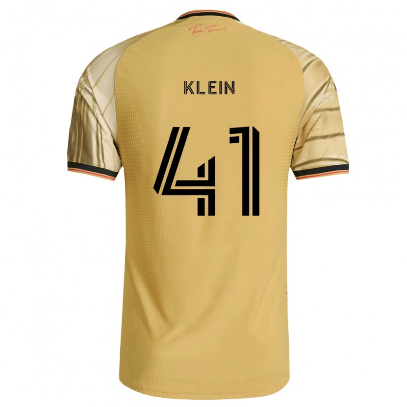 Danxen Damen Johnny Klein #41 Braun Gelb Schwarz Auswärtstrikot Trikot 2026/27 T-Shirt Österreich