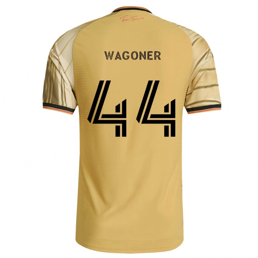 Danxen Damen Jack Wagoner #44 Braun Gelb Schwarz Auswärtstrikot Trikot 2026/27 T-Shirt Österreich