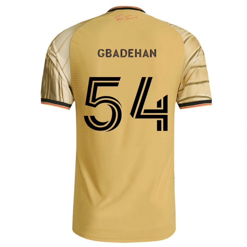 Danxen Damen Adeteye Gbadehan #54 Braun Gelb Schwarz Auswärtstrikot Trikot 2026/27 T-Shirt Österreich