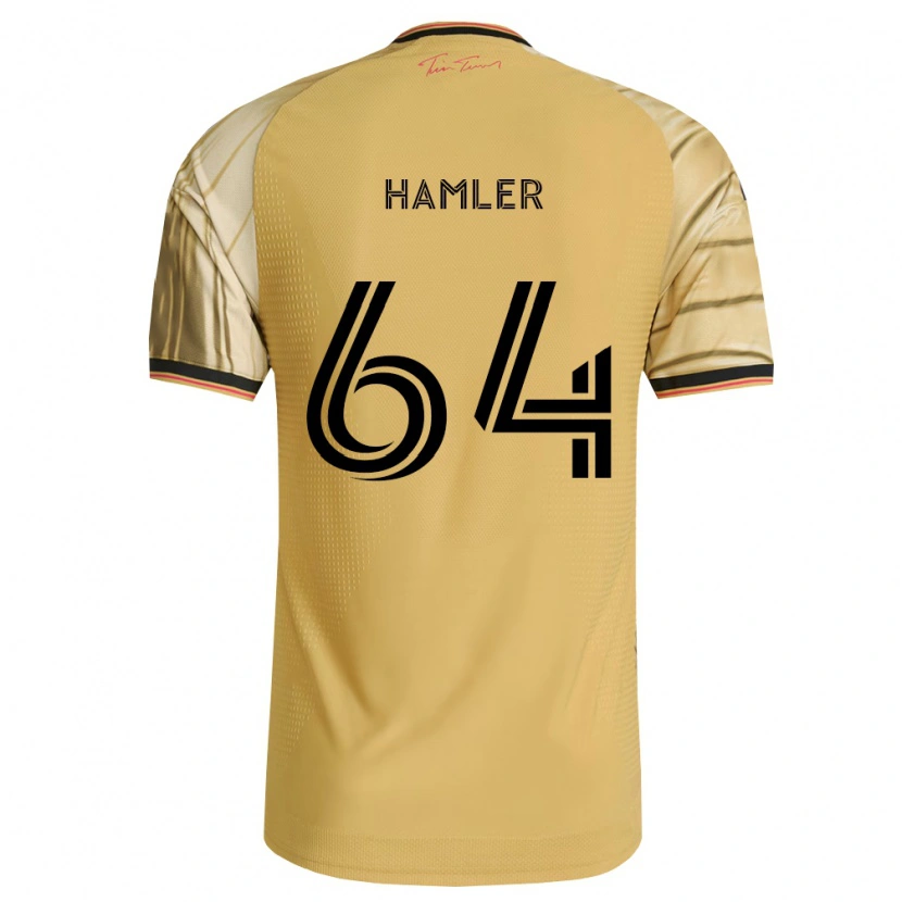 Danxen Damen Cobe Hamler #64 Braun Gelb Schwarz Auswärtstrikot Trikot 2026/27 T-Shirt Österreich