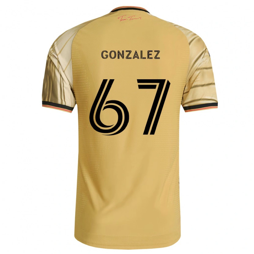 Danxen Damen Cruz Gonzalez #67 Braun Gelb Schwarz Auswärtstrikot Trikot 2026/27 T-Shirt Österreich