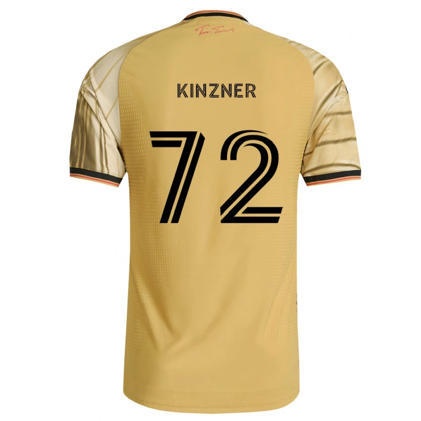 Danxen Damen Eric Kinzner #72 Braun Gelb Schwarz Auswärtstrikot Trikot 2026/27 T-Shirt Österreich