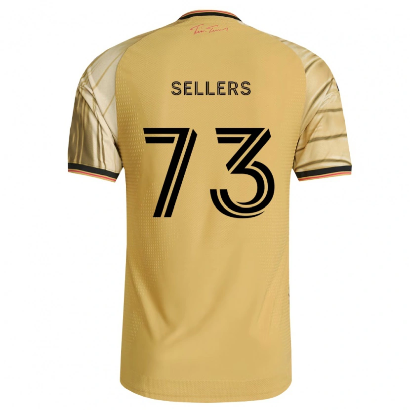 Danxen Damen Braydon Sellers #73 Braun Gelb Schwarz Auswärtstrikot Trikot 2026/27 T-Shirt Österreich