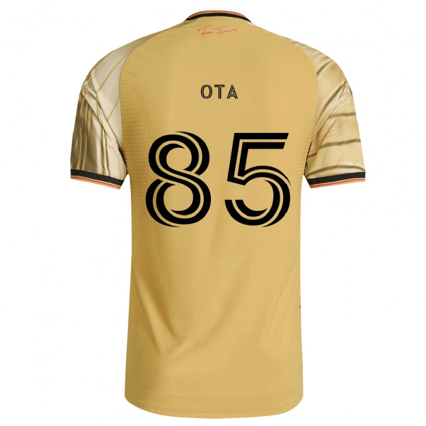 Danxen Damen Yuichiro Ota #85 Braun Gelb Schwarz Auswärtstrikot Trikot 2026/27 T-Shirt Österreich