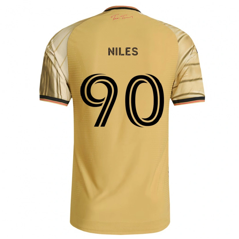 Danxen Damen Eddie Niles #90 Braun Gelb Schwarz Auswärtstrikot Trikot 2026/27 T-Shirt Österreich