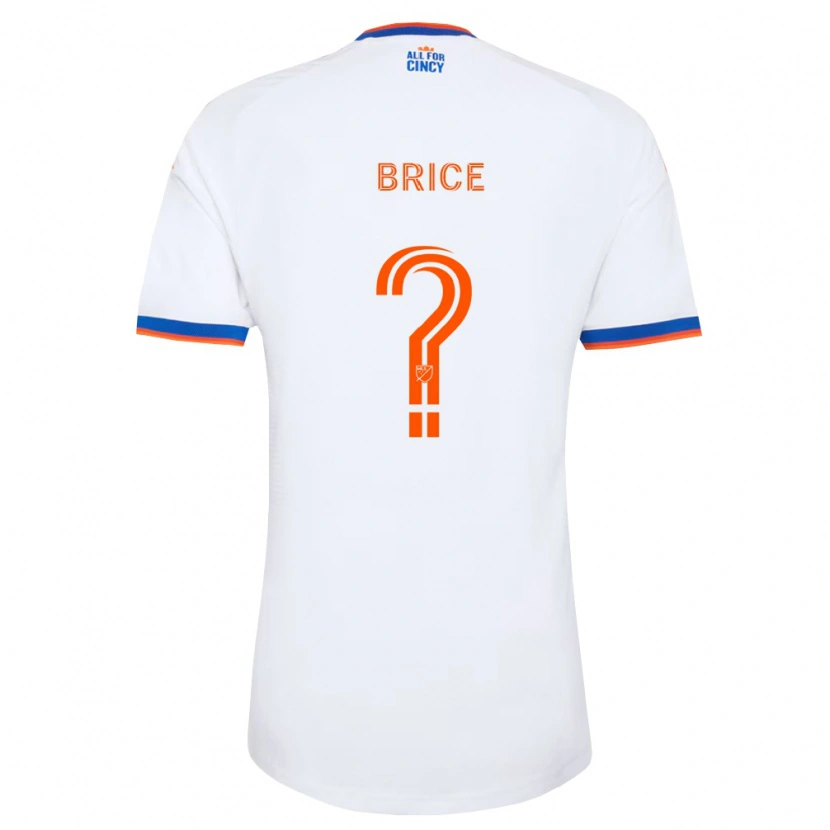 Danxen Damen Nolan Brice #0 Weiß Marineblau Orange Auswärtstrikot Trikot 2026/27 T-Shirt Österreich