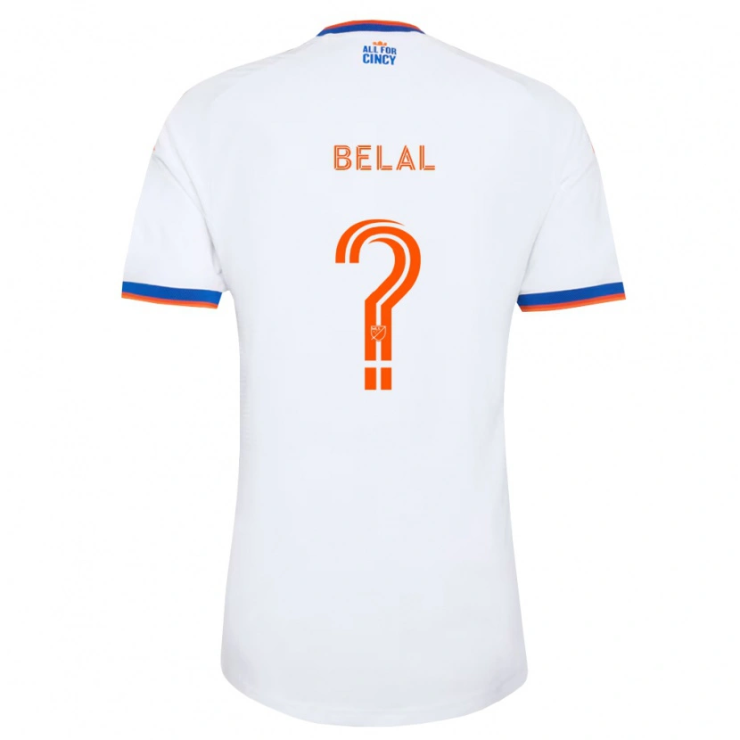 Danxen Damen Ryan Belal #0 Weiß Marineblau Orange Auswärtstrikot Trikot 2026/27 T-Shirt Österreich