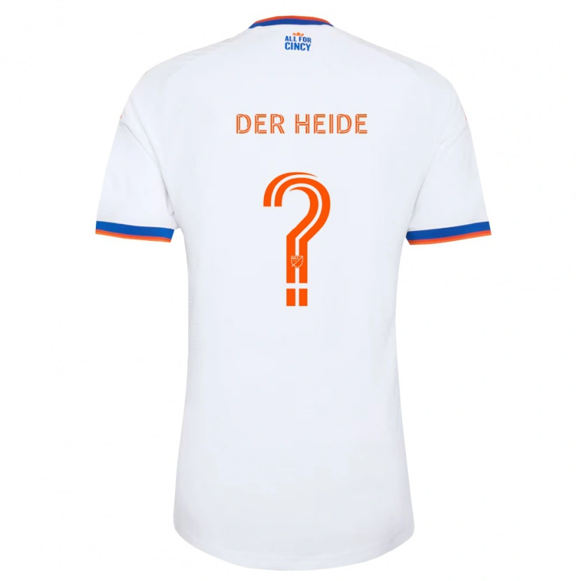 Danxen Damen Dimas Van Der Heide #0 Weiß Marineblau Orange Auswärtstrikot Trikot 2026/27 T-Shirt Österreich