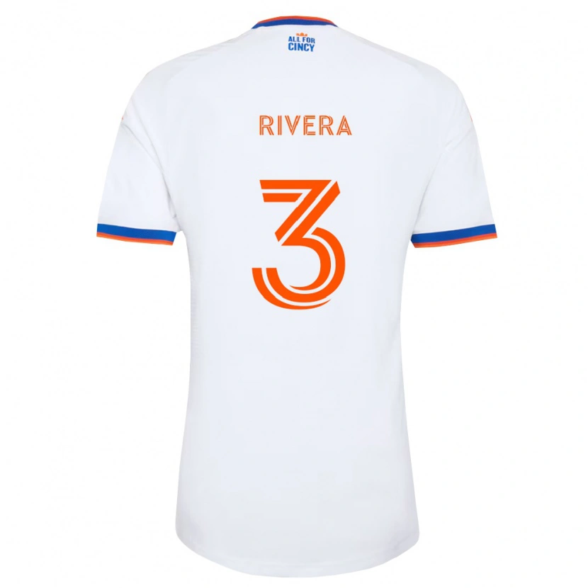 Danxen Damen Nicholas Rivera #3 Weiß Marineblau Orange Auswärtstrikot Trikot 2026/27 T-Shirt Österreich