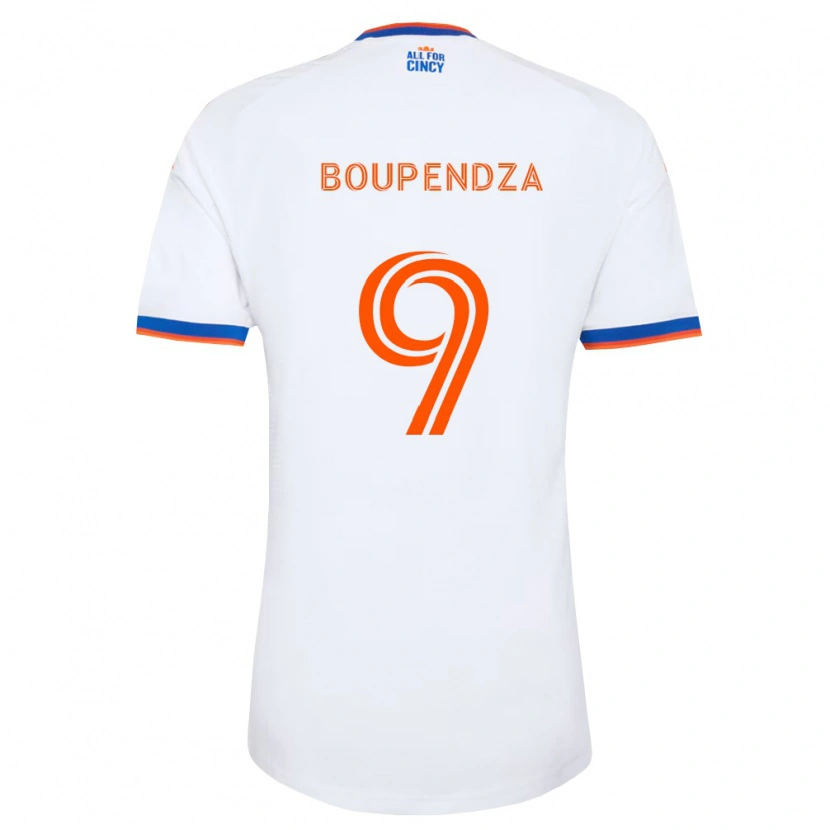 Danxen Damen Aaron Boupendza #9 Weiß Marineblau Orange Auswärtstrikot Trikot 2026/27 T-Shirt Österreich