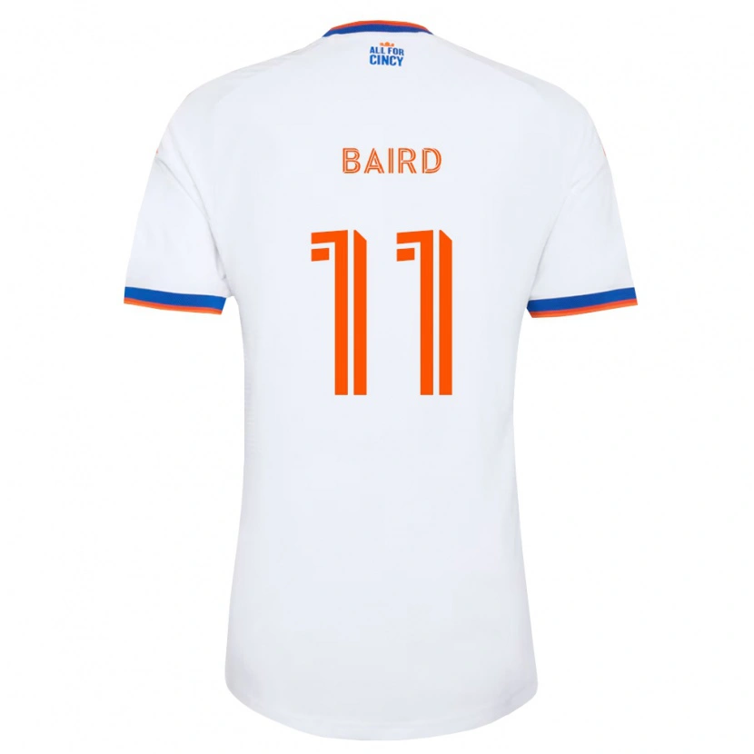 Danxen Damen Corey Baird #11 Weiß Marineblau Orange Auswärtstrikot Trikot 2026/27 T-Shirt Österreich