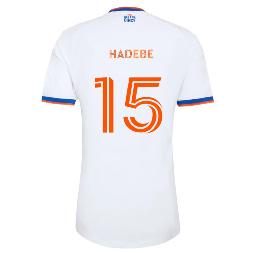 Danxen Damen Teenage Hadebe #15 Weiß Marineblau Orange Auswärtstrikot Trikot 2026/27 T-Shirt Österreich