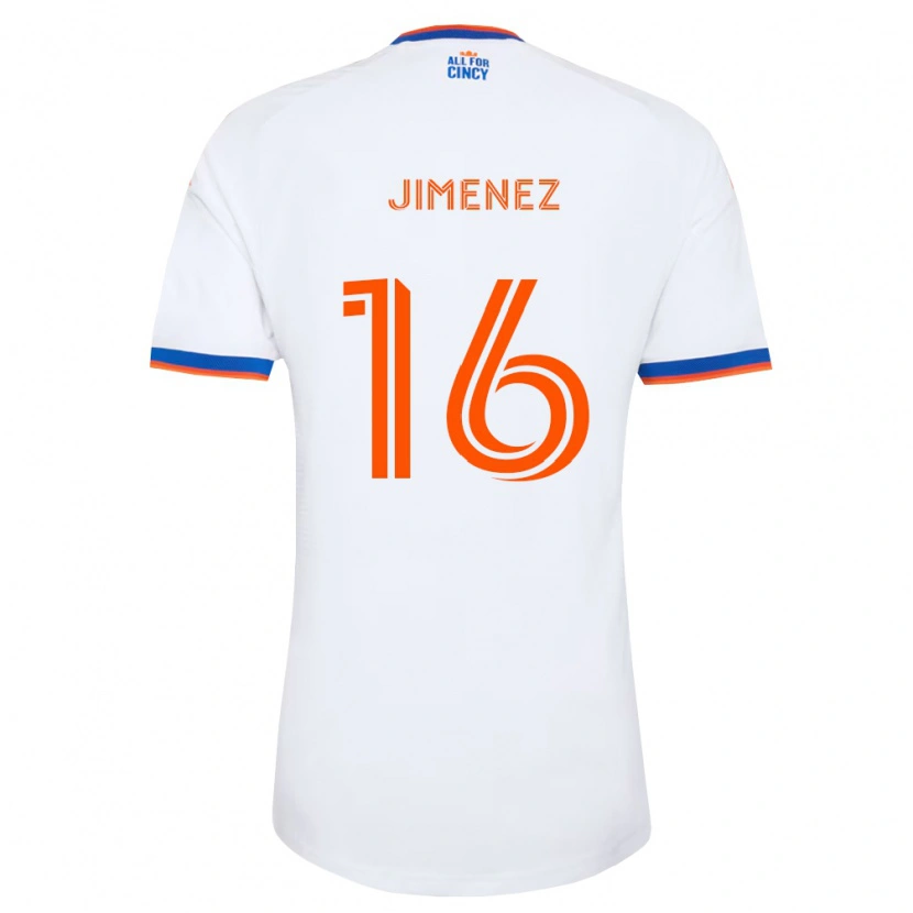 Danxen Damen Joshua Jimenez #16 Weiß Marineblau Orange Auswärtstrikot Trikot 2026/27 T-Shirt Österreich