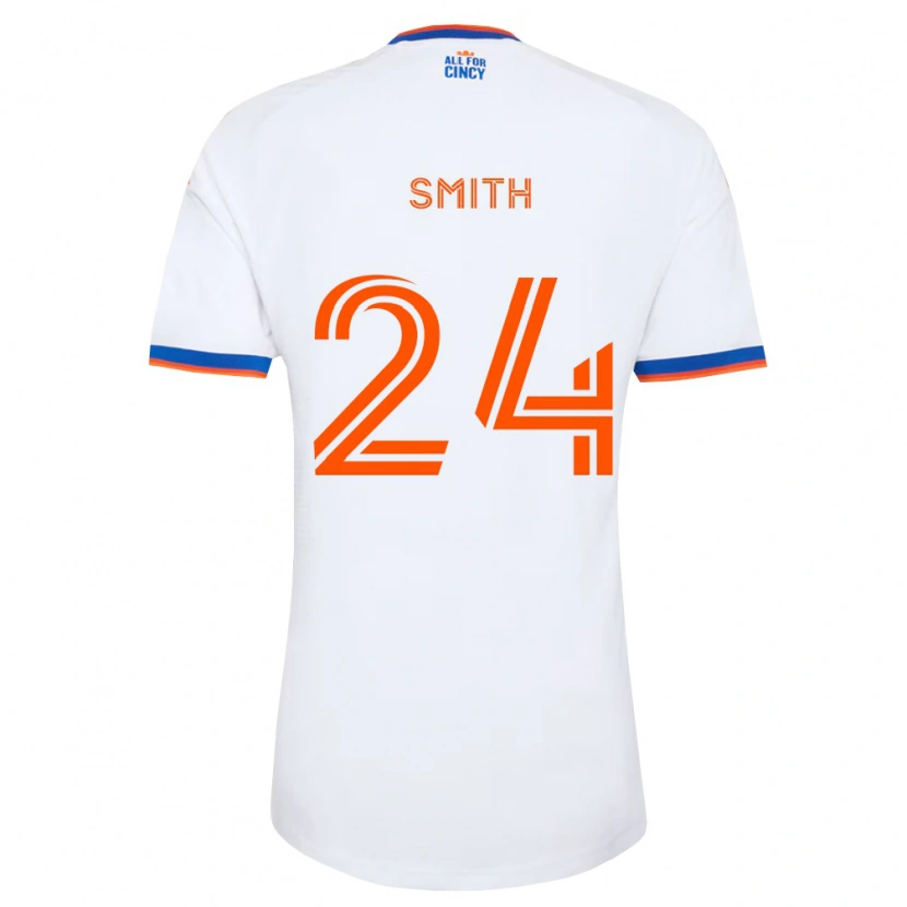 Danxen Damen Kyle Smith #24 Weiß Marineblau Orange Auswärtstrikot Trikot 2026/27 T-Shirt Österreich