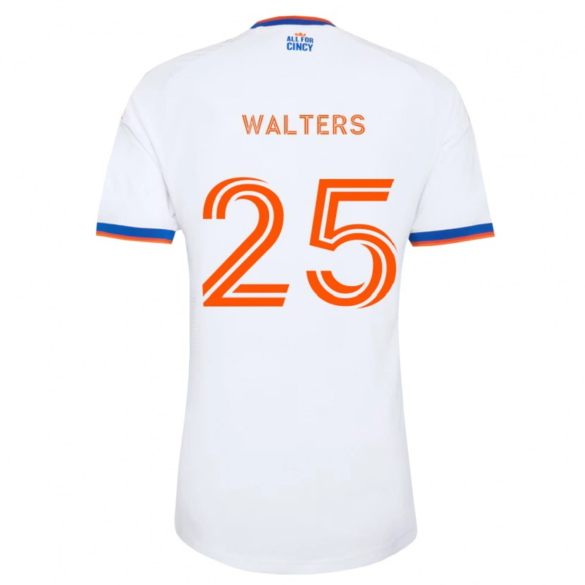 Danxen Damen Paul Walters #25 Weiß Marineblau Orange Auswärtstrikot Trikot 2026/27 T-Shirt Österreich