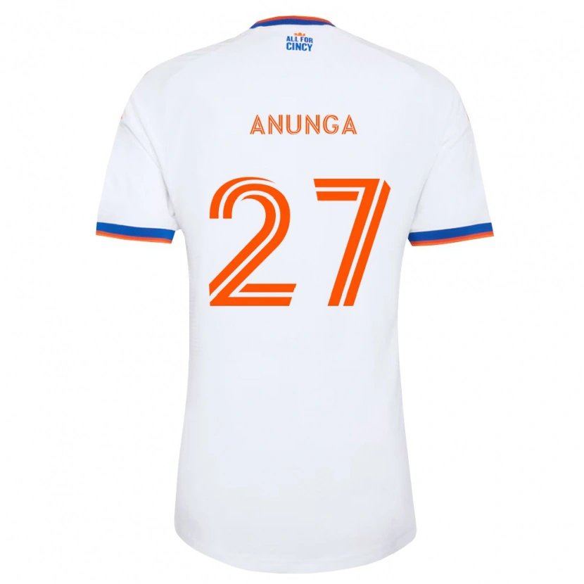 Danxen Damen Tah Anunga #27 Weiß Marineblau Orange Auswärtstrikot Trikot 2026/27 T-Shirt Österreich