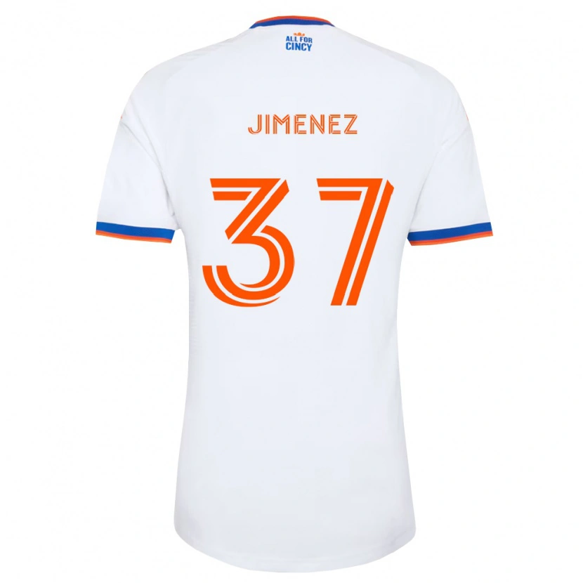 Danxen Damen Stiven Jimenez #37 Weiß Marineblau Orange Auswärtstrikot Trikot 2026/27 T-Shirt Österreich