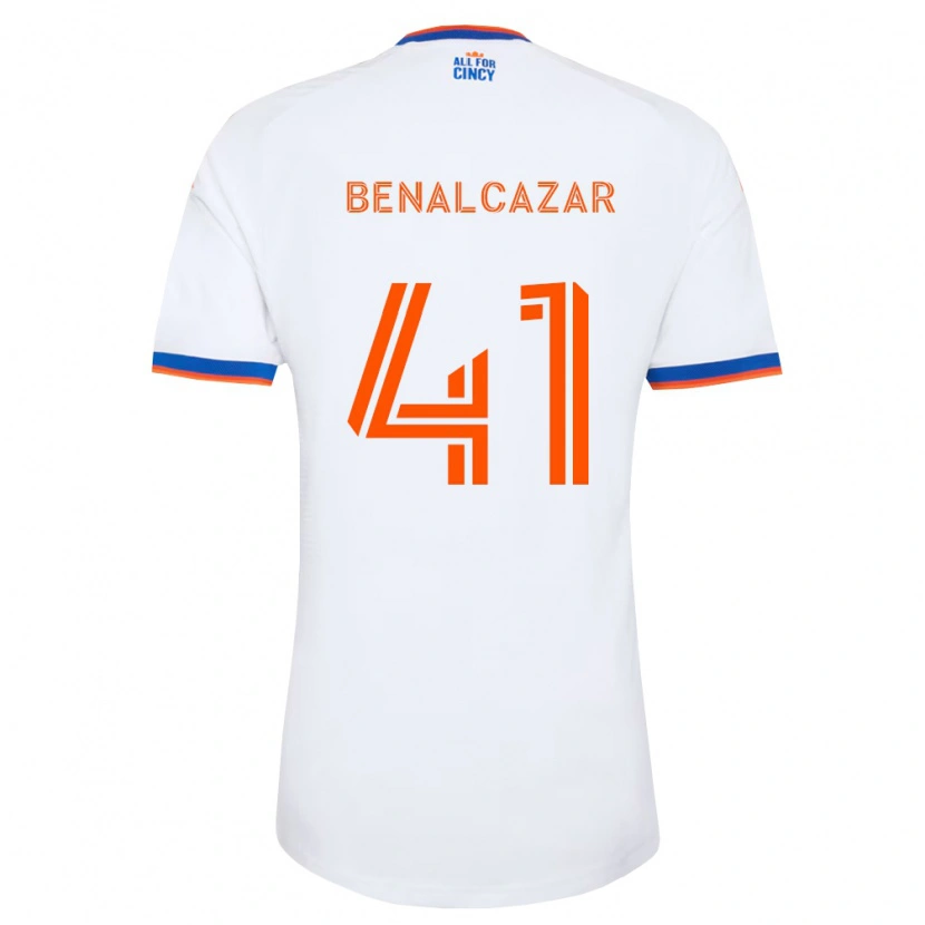 Danxen Damen Nico Benalcázar #41 Weiß Marineblau Orange Auswärtstrikot Trikot 2026/27 T-Shirt Österreich