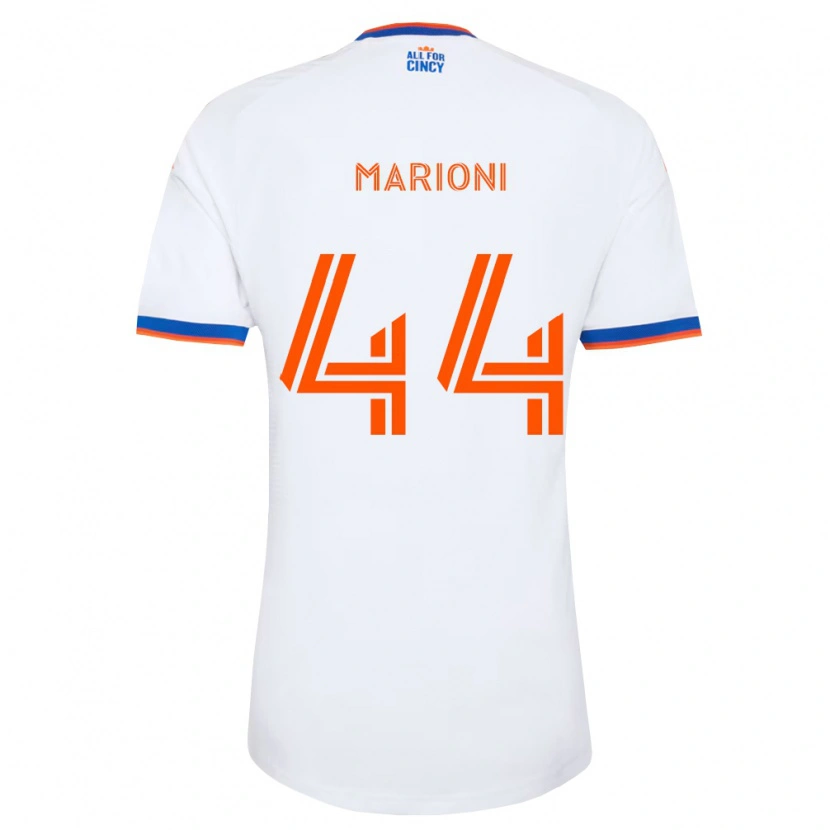 Danxen Damen Giovanni Marioni #44 Weiß Marineblau Orange Auswärtstrikot Trikot 2026/27 T-Shirt Österreich