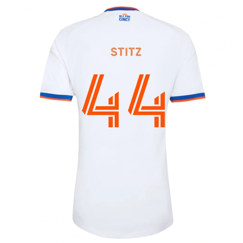 Danxen Damen Ben Stitz #44 Weiß Marineblau Orange Auswärtstrikot Trikot 2026/27 T-Shirt Österreich