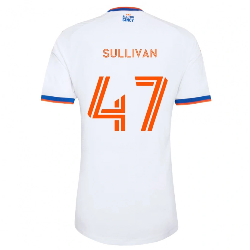 Danxen Damen Michael Sullivan #47 Weiß Marineblau Orange Auswärtstrikot Trikot 2026/27 T-Shirt Österreich