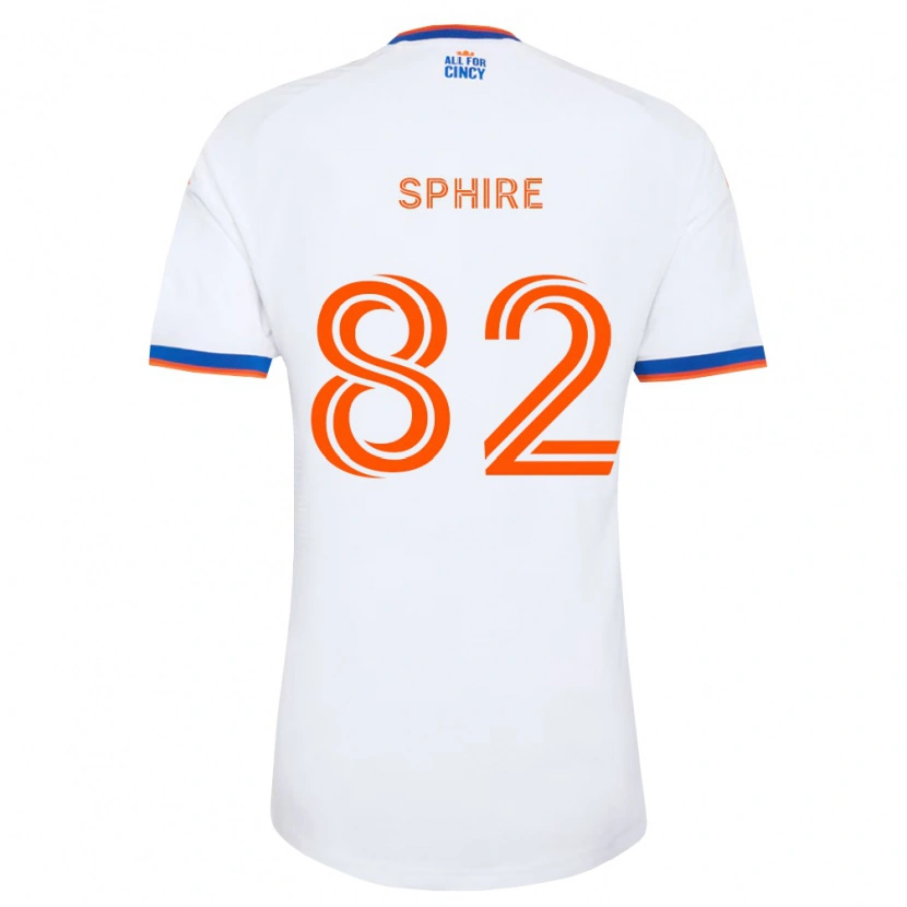 Danxen Damen Camden Sphire #82 Weiß Marineblau Orange Auswärtstrikot Trikot 2026/27 T-Shirt Österreich