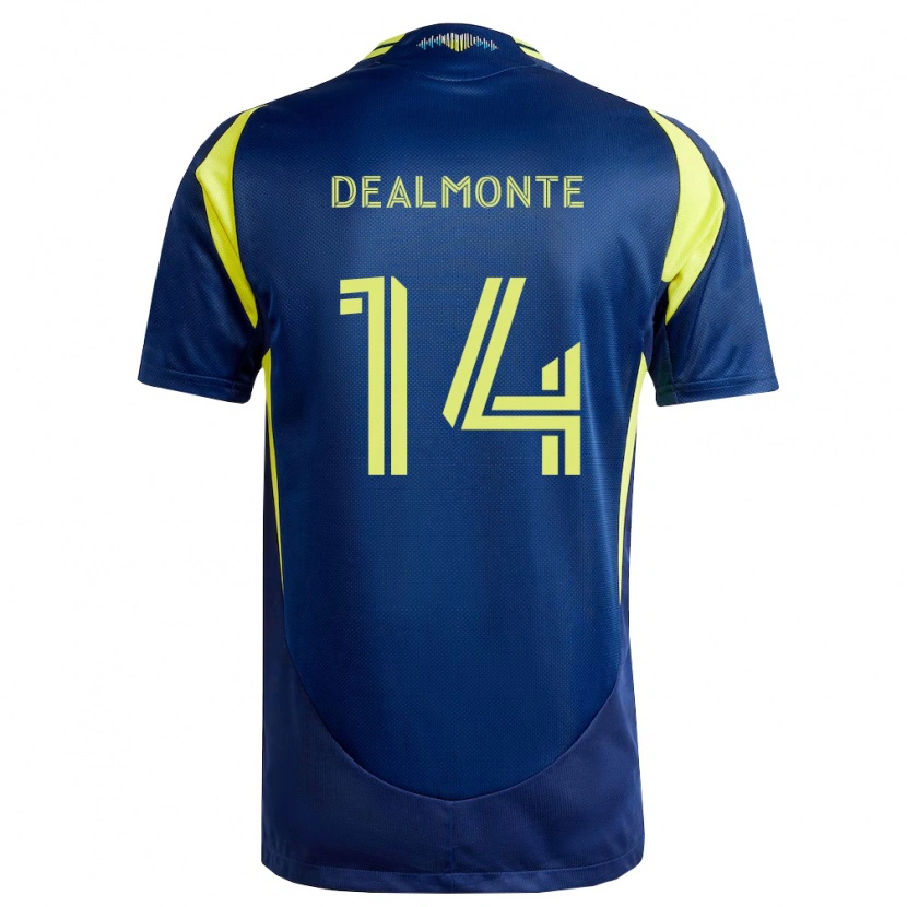 Danxen Damen Charly Dealmonte #14 Gelb Marineblau Auswärtstrikot Trikot 2026/27 T-Shirt Österreich