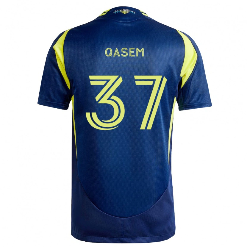 Danxen Damen Ahmed Qasem #37 Gelb Marineblau Auswärtstrikot Trikot 2026/27 T-Shirt Österreich