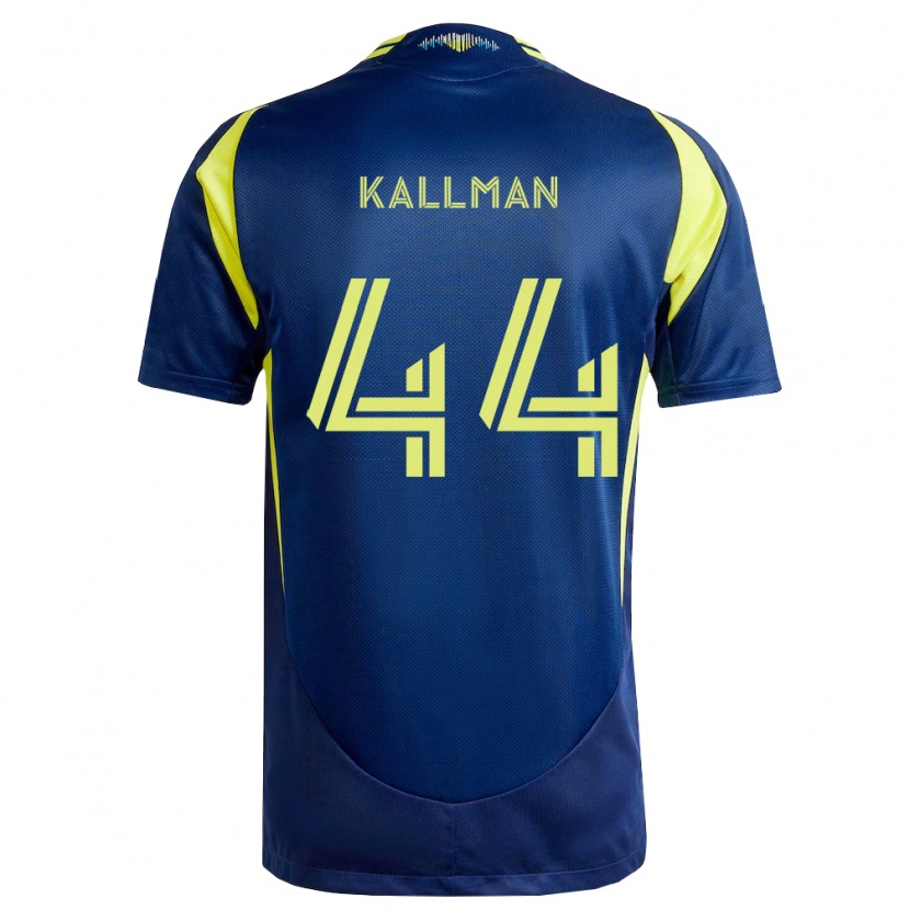 Danxen Damen Brent Kallman #44 Gelb Marineblau Auswärtstrikot Trikot 2026/27 T-Shirt Österreich