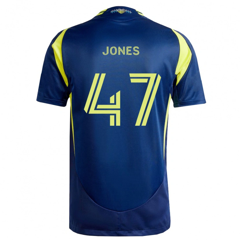 Danxen Damen Isaiah Jones #47 Gelb Marineblau Auswärtstrikot Trikot 2026/27 T-Shirt Österreich