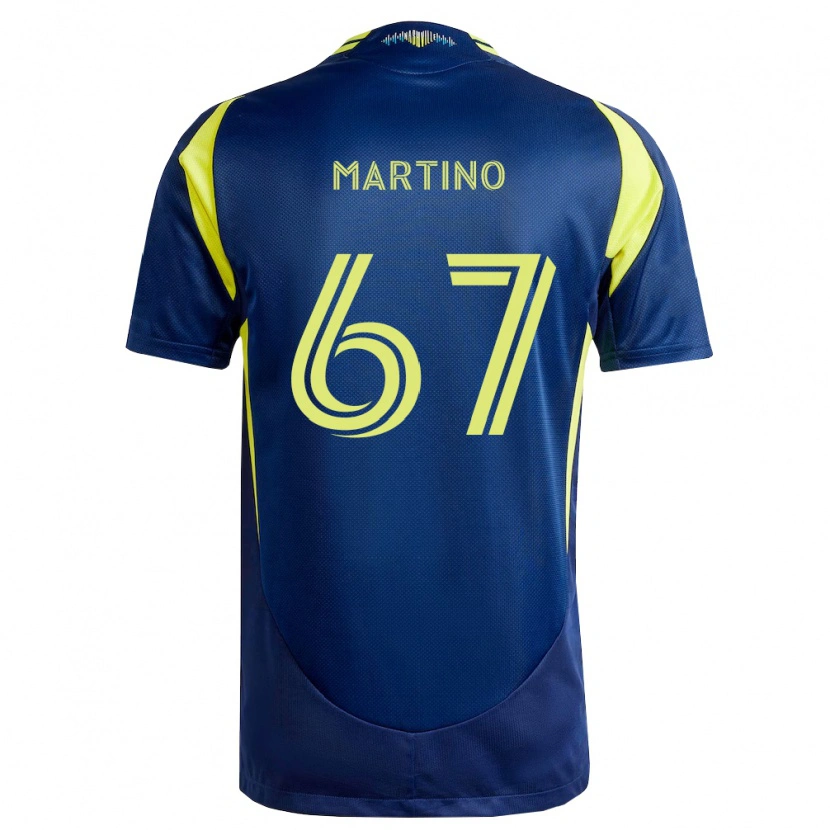 Danxen Damen Ben Martino #67 Gelb Marineblau Auswärtstrikot Trikot 2026/27 T-Shirt Österreich