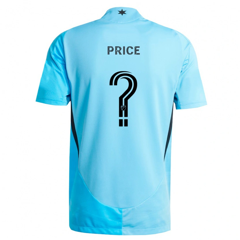 Danxen Damen Griffin Price #0 Hellblau Schwarz Auswärtstrikot Trikot 2026/27 T-Shirt Österreich
