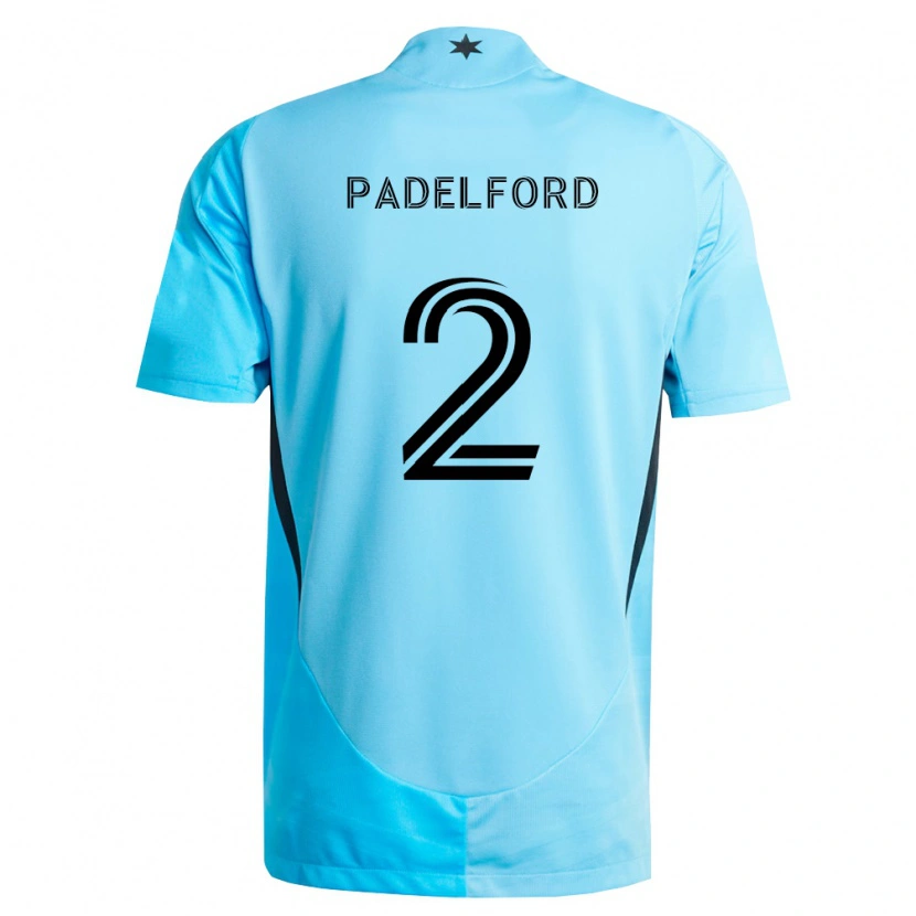 Danxen Damen Devin Padelford #2 Hellblau Schwarz Auswärtstrikot Trikot 2026/27 T-Shirt Österreich